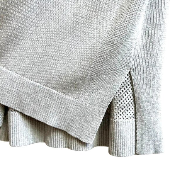 Lululemon Well Being Sweater Heathered Lavender Grey Boolux Knit M - Picture 5 of 7